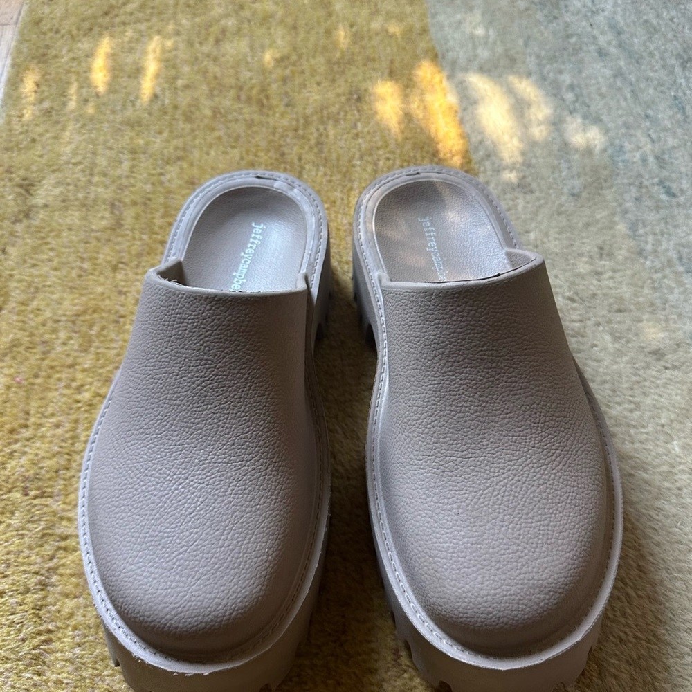 Jeffery Campbell lug sole clogs. Worn once